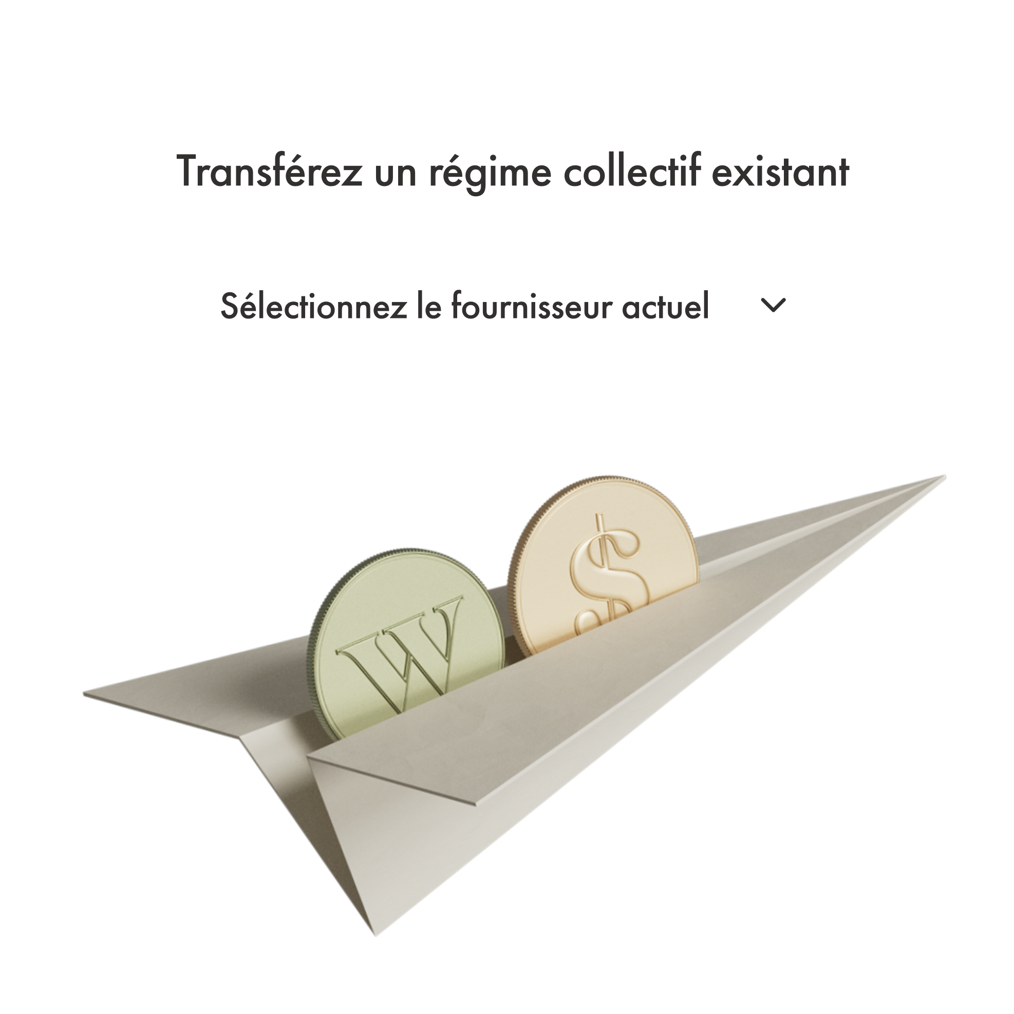 Capsule vidéo montrant le processus de transfert de compte de l'application Wealthsimple