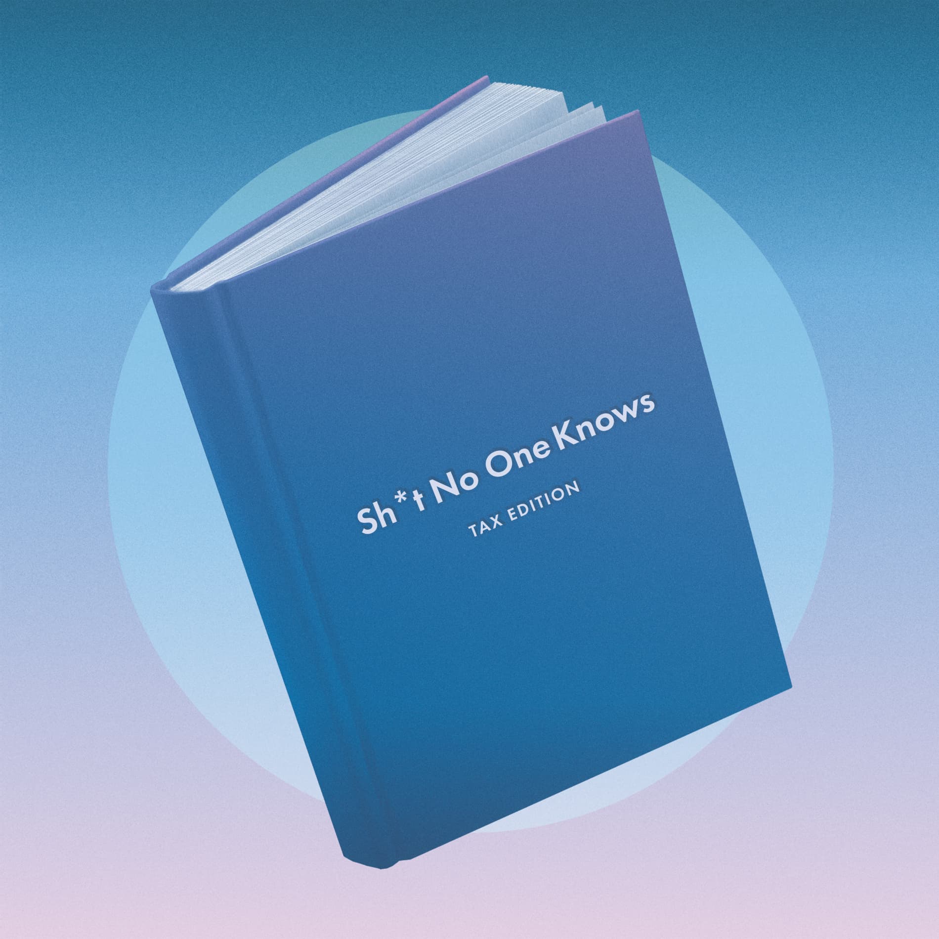 A book that says shit no one knows, tax edition