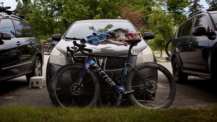 A top-notch bike can easily cost $15,000, depending on the model. Young racers get by on whatever their parents can afford. 