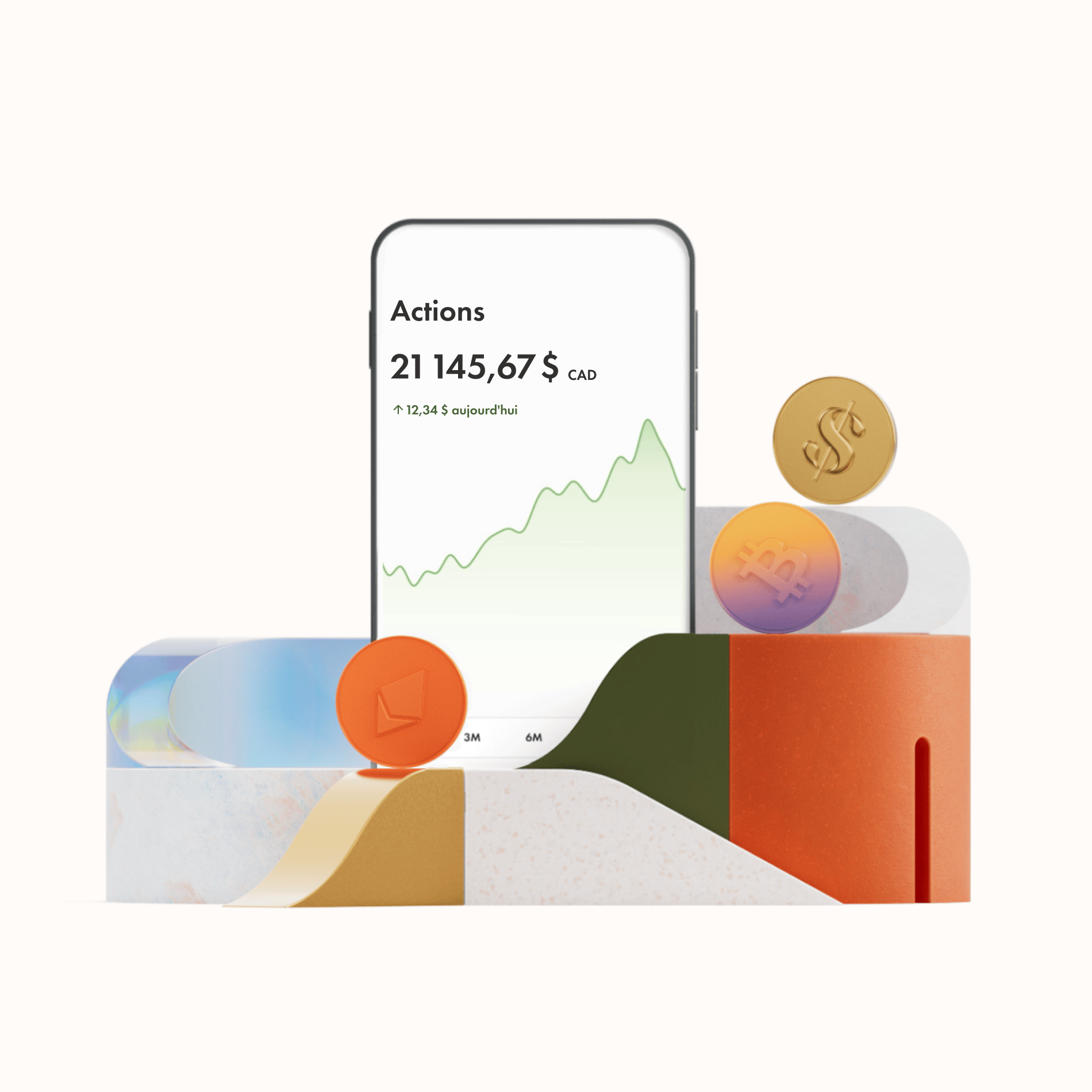 Annonce de la nouvelle application Wealthsimple. Les actions et FNB, la crypto, Cash et les placements gérés, maintenant tous dans un seul endroit simple d’utilisation.