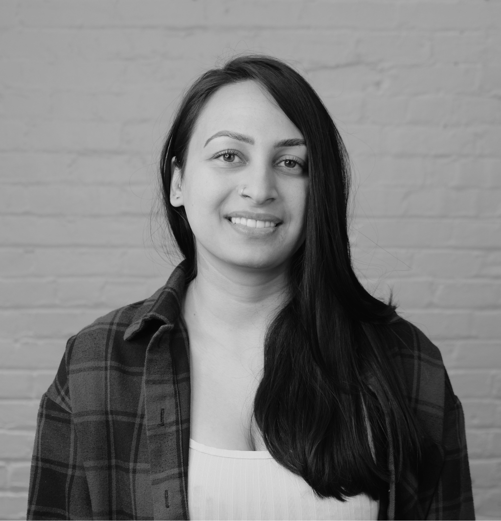 A headshot of Hanna Zaidi, a VP, Payments Strategy and CCO at Wealthsimple.