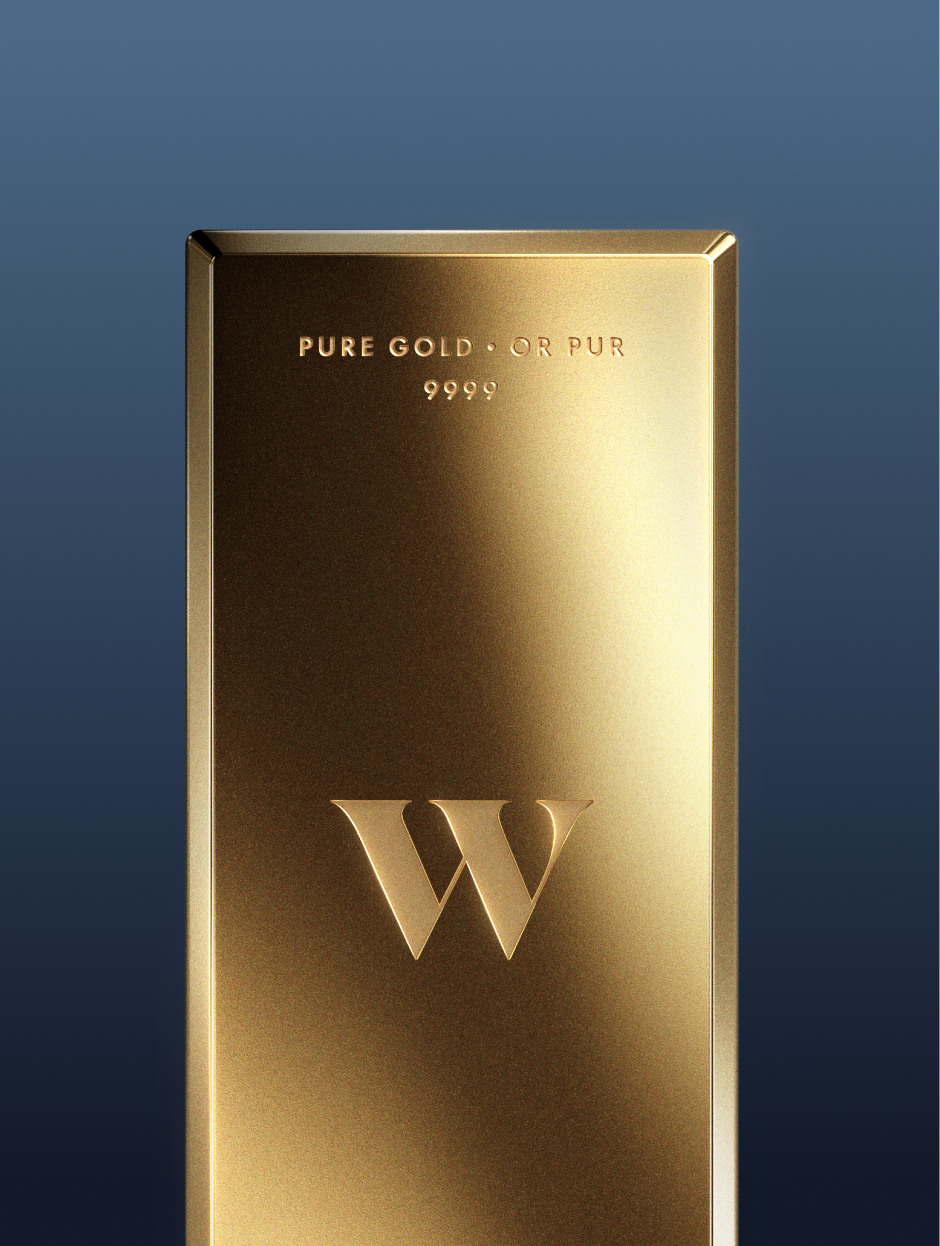 A one ounce gold bar. Very shiny. Very winnable.